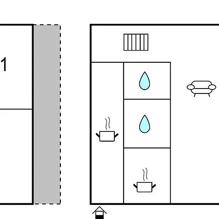 Awesome In W/ 2 Bedrooms